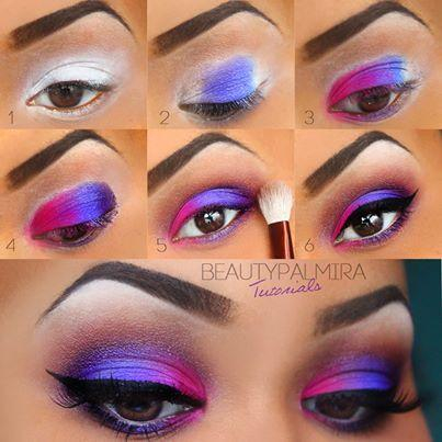 Bright Color Eye Makeup Bright Colors Eye Makeup Evana Eva Musely