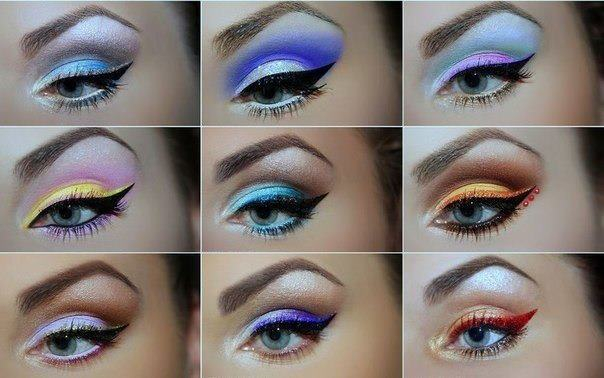 Bright Color Eye Makeup Creative Eye Makeup Ideas Eye Makeup
