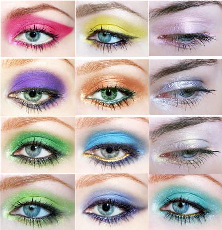 Bright Color Eye Makeup Magic Bright Color Eyeshadow Eye Shadow Powder Chromophous