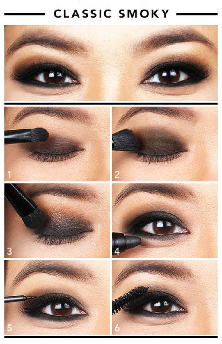 Brown Eye Makeup Brown Eyeshadow Tutorials For A More Seductive Look Women Daily