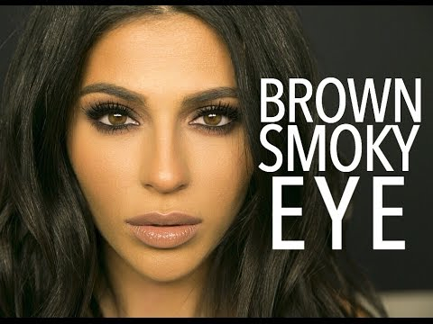 Brown Eye Makeup For Brown Eyes Brown Smokey Eye Makeup Tutorial Teni Panosian Youtube