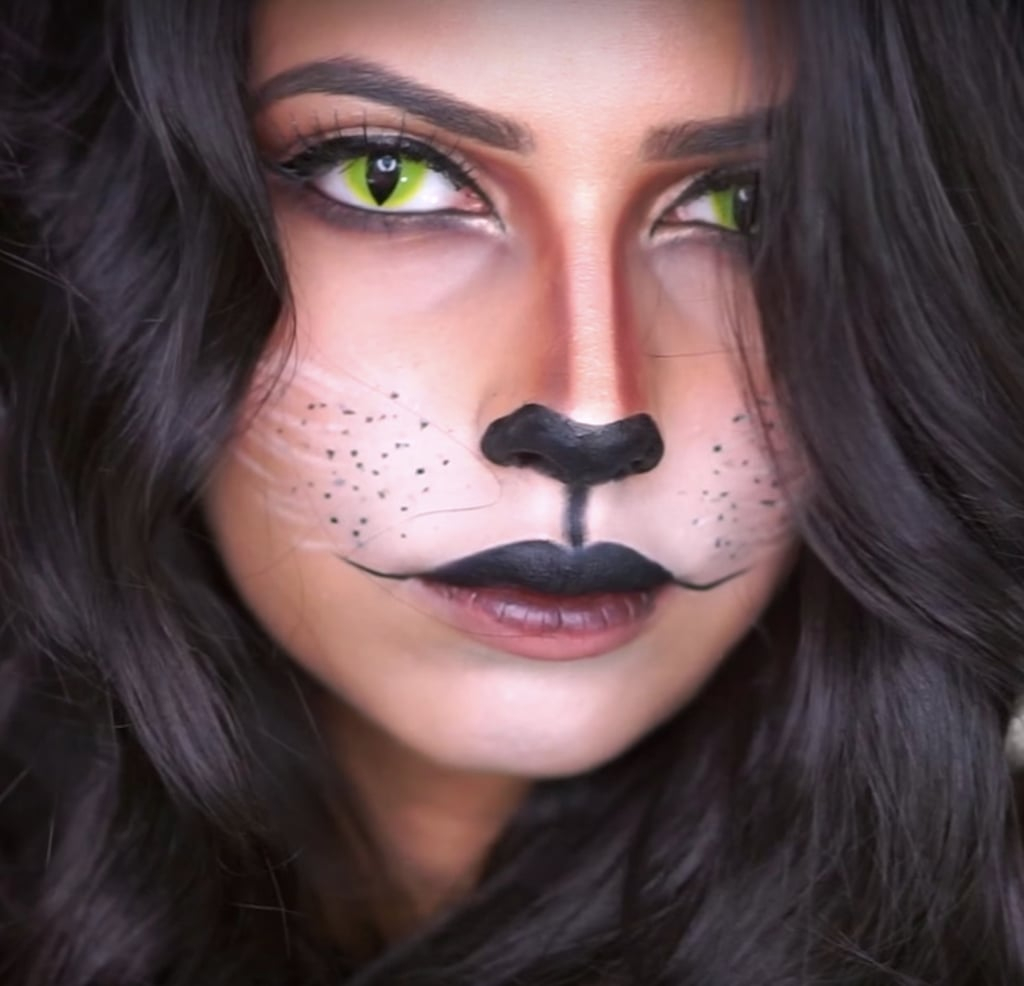 Cat Eye Makeup For Halloween Cat Halloween Makeup Popsugar Beauty