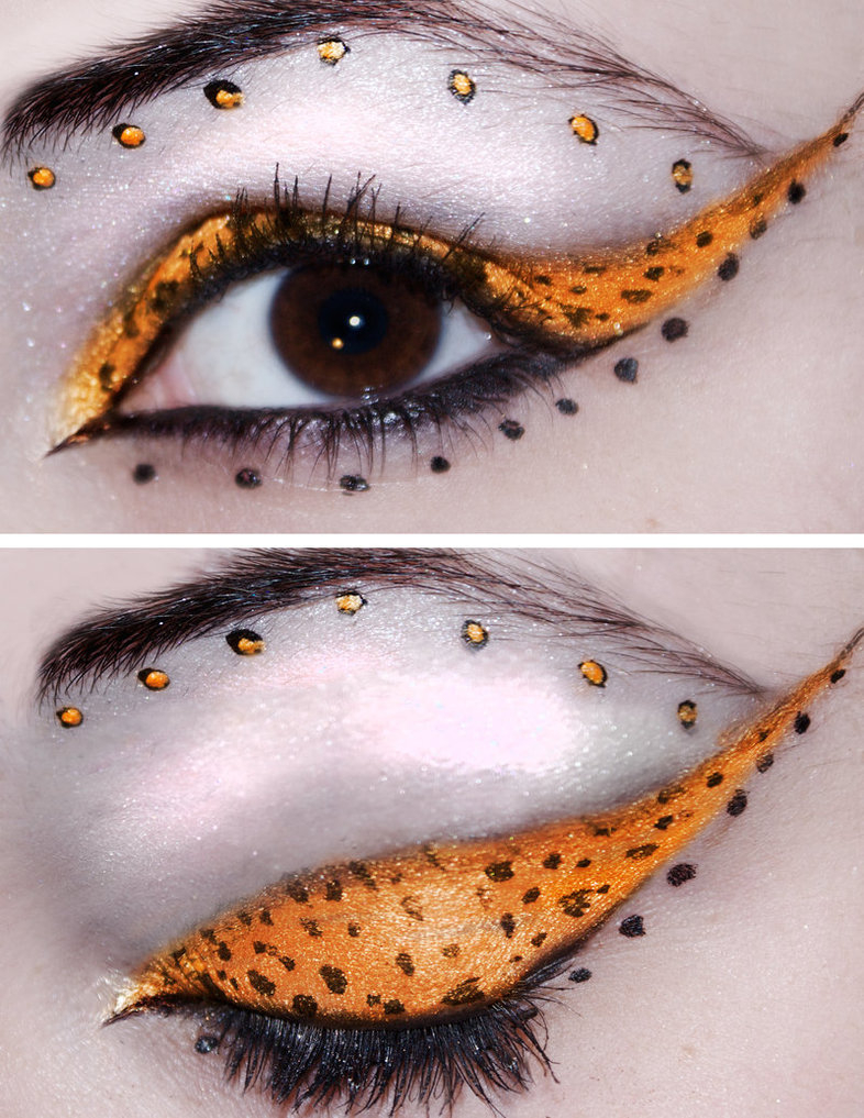 Cheetah Eye Makeup Check Out This Amazing Eye Makeup Keeping Beautiful