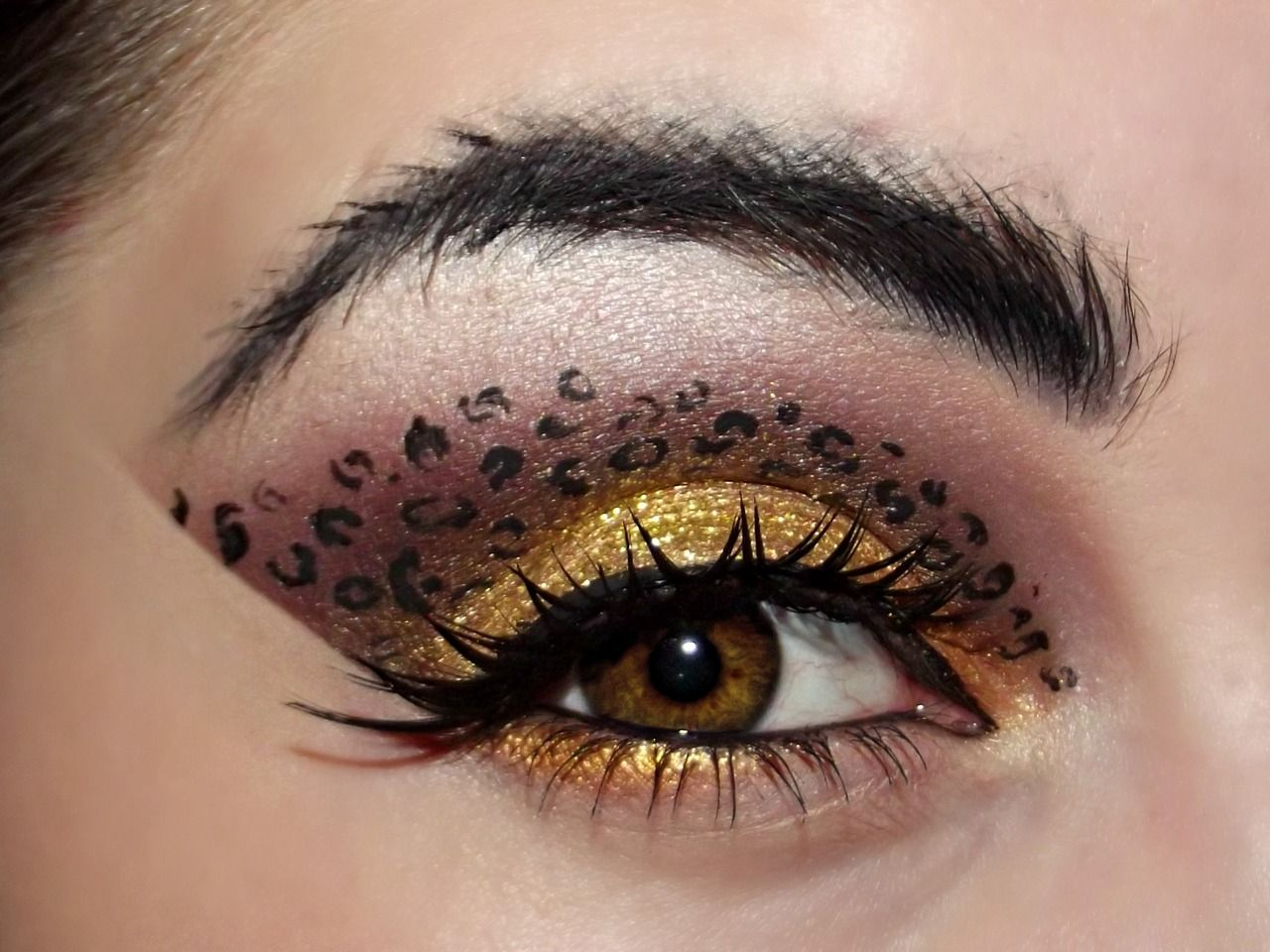 Cheetah Eye Makeup Eye Of The Leopard Kiki Makeup Makeup Inspiration Eye Makeup
