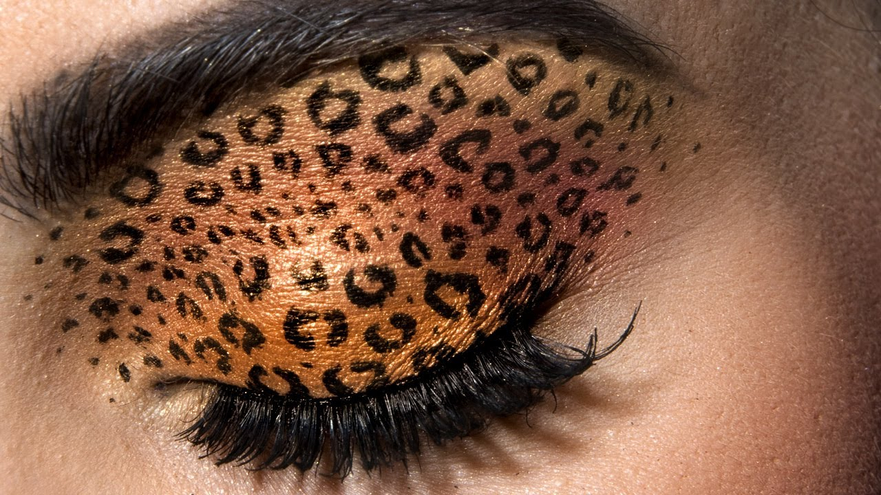 Cheetah Eye Makeup Leopard Eyes Hd Makeup Tutorial Youtube
