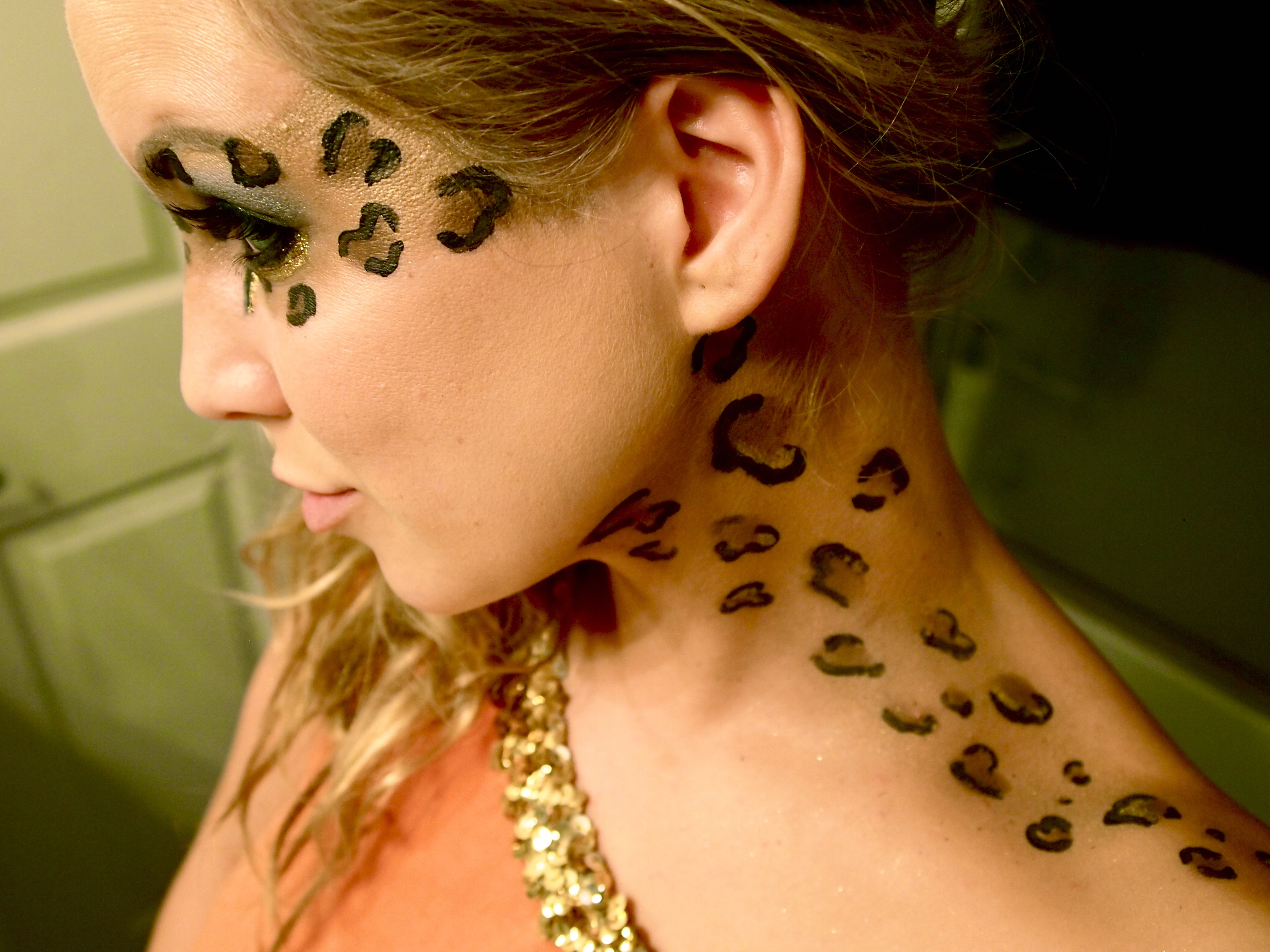 Cheetah Eye Makeup The Longly Anticipated Cheetah Leopard Makeup Tutorial London