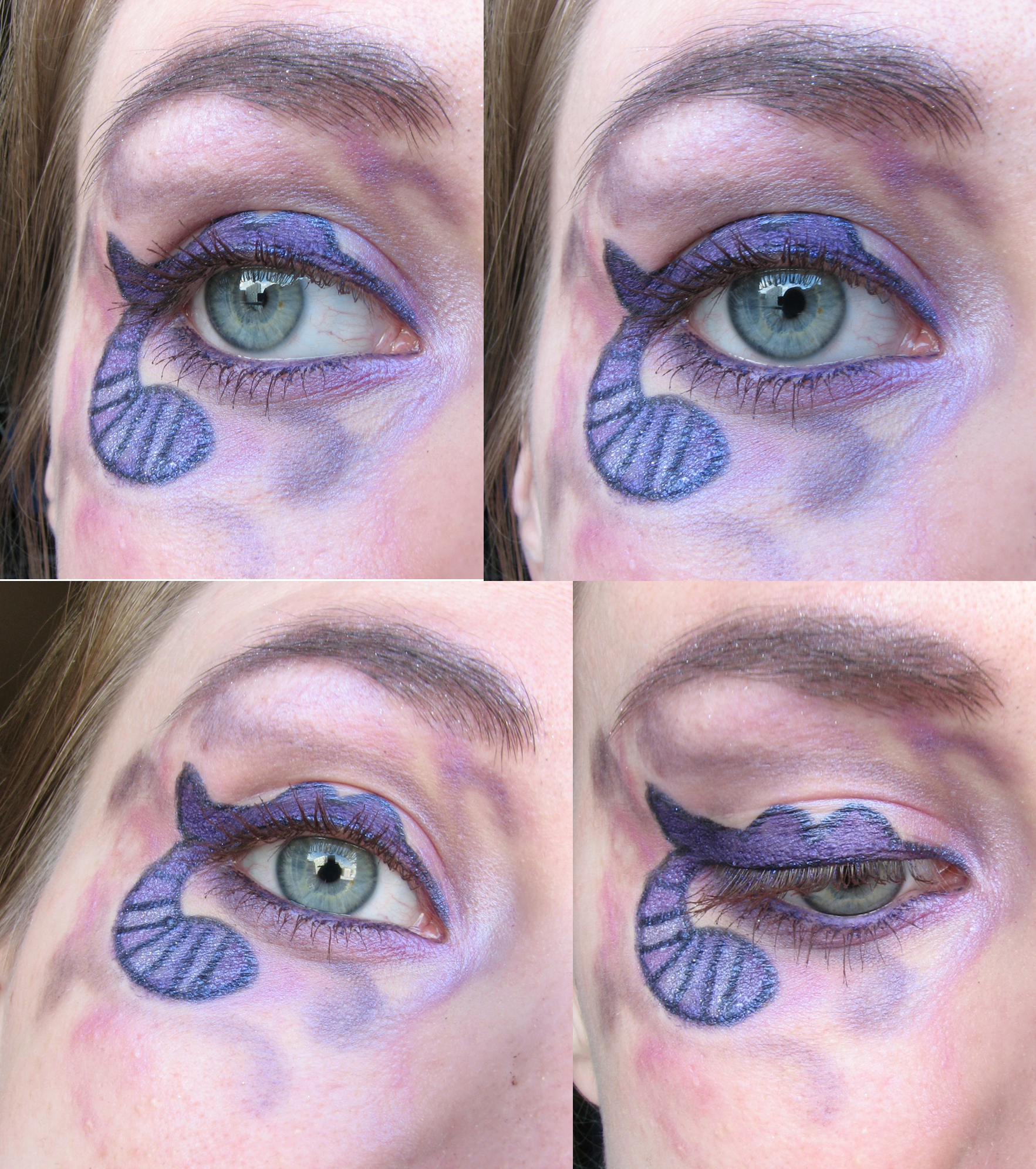 Cheshire Cat Eye Makeup Beauty And The Geek Go To Wonderlandwith Alice And The Cheshire Cat