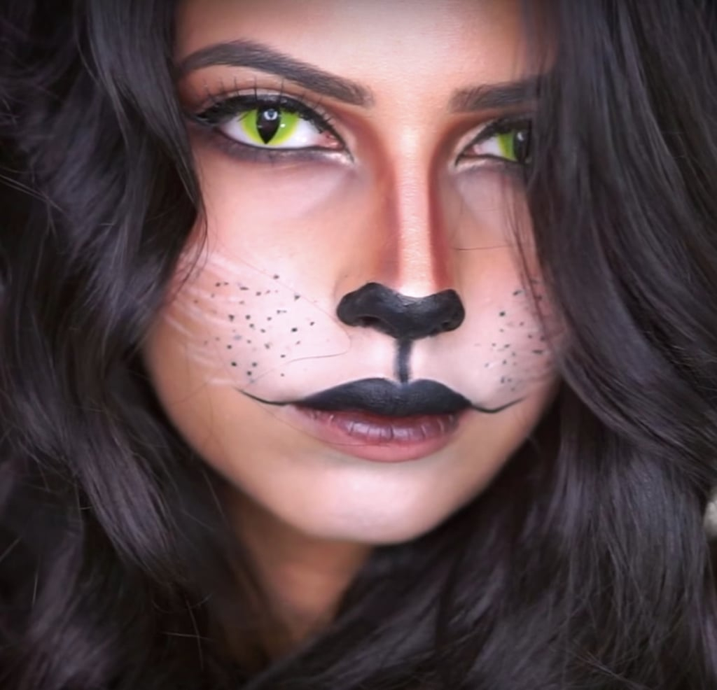 Cheshire Cat Eye Makeup Cat Halloween Makeup Popsugar Beauty