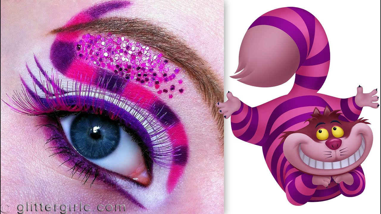 Cheshire Cat Eye Makeup Cheshire Cat Makeup Tutorial Youtube