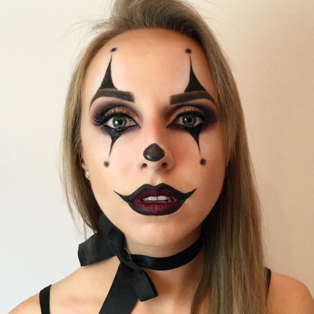 Clown Eye Makeup 30 Days Of Makeup Halloween Inspired Clown La Poudre Blog