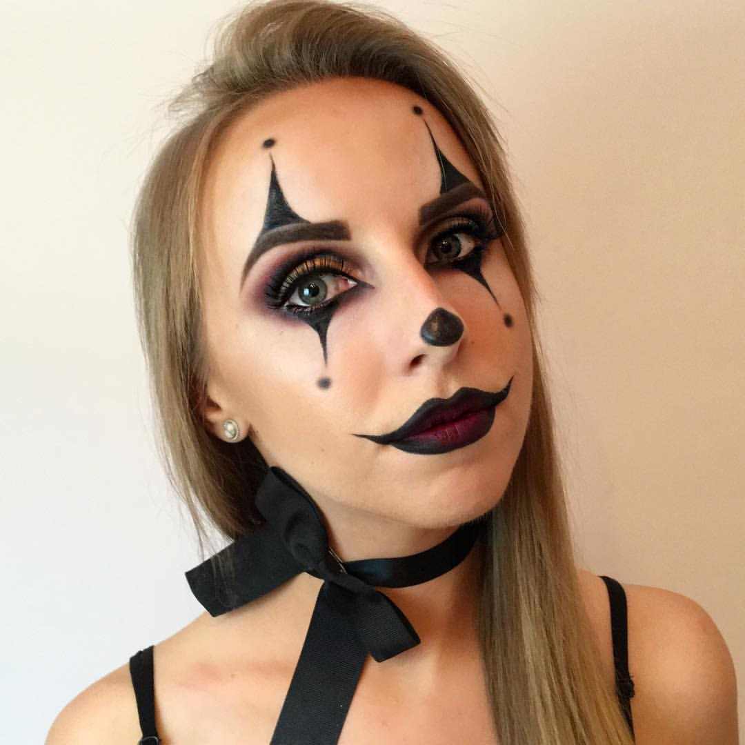 Clown Eye Makeup 30 Days Of Makeup Halloween Inspired Clown La Poudre Blog