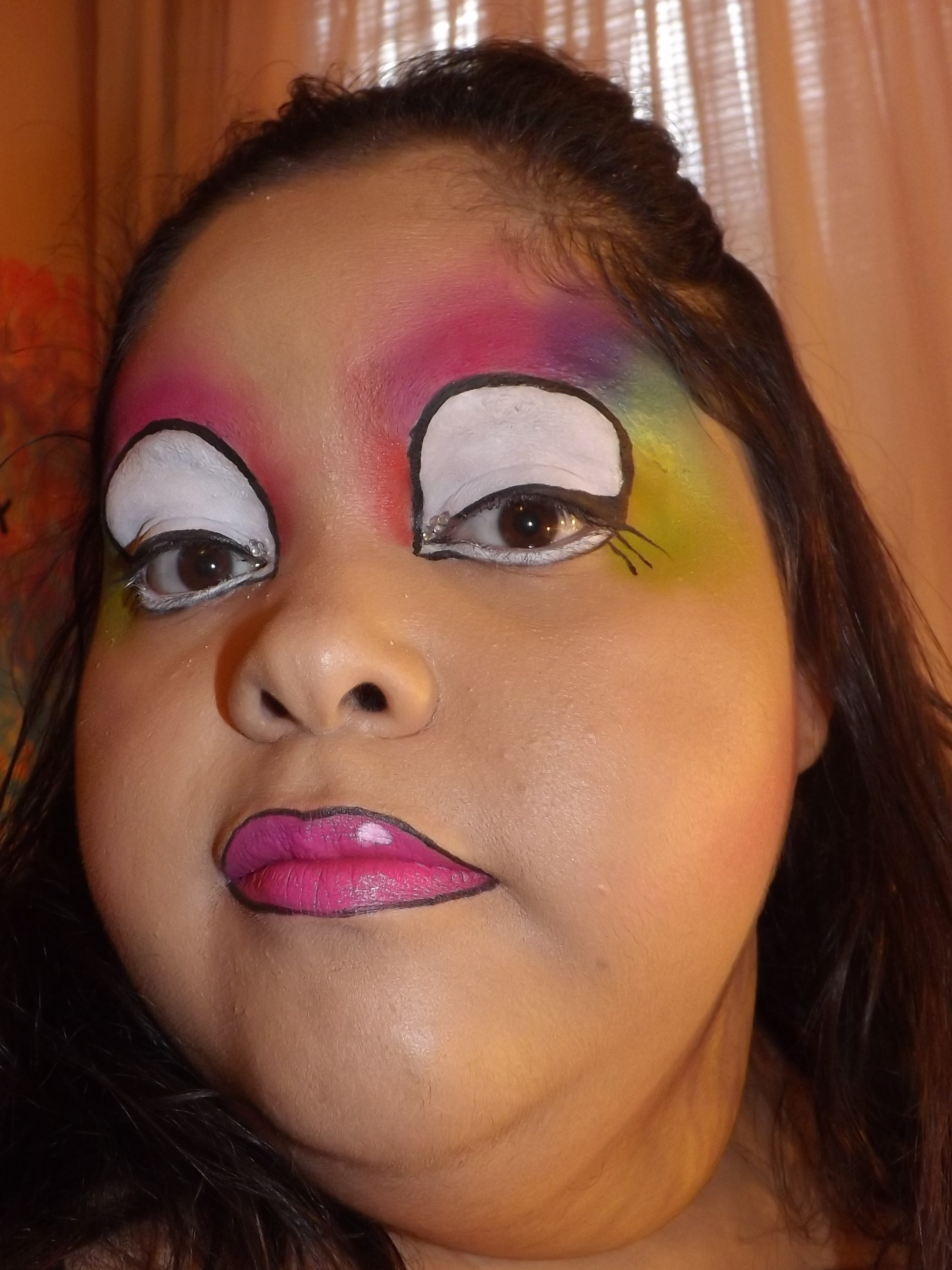 Clown Eye Makeup Clown Makeup Johana