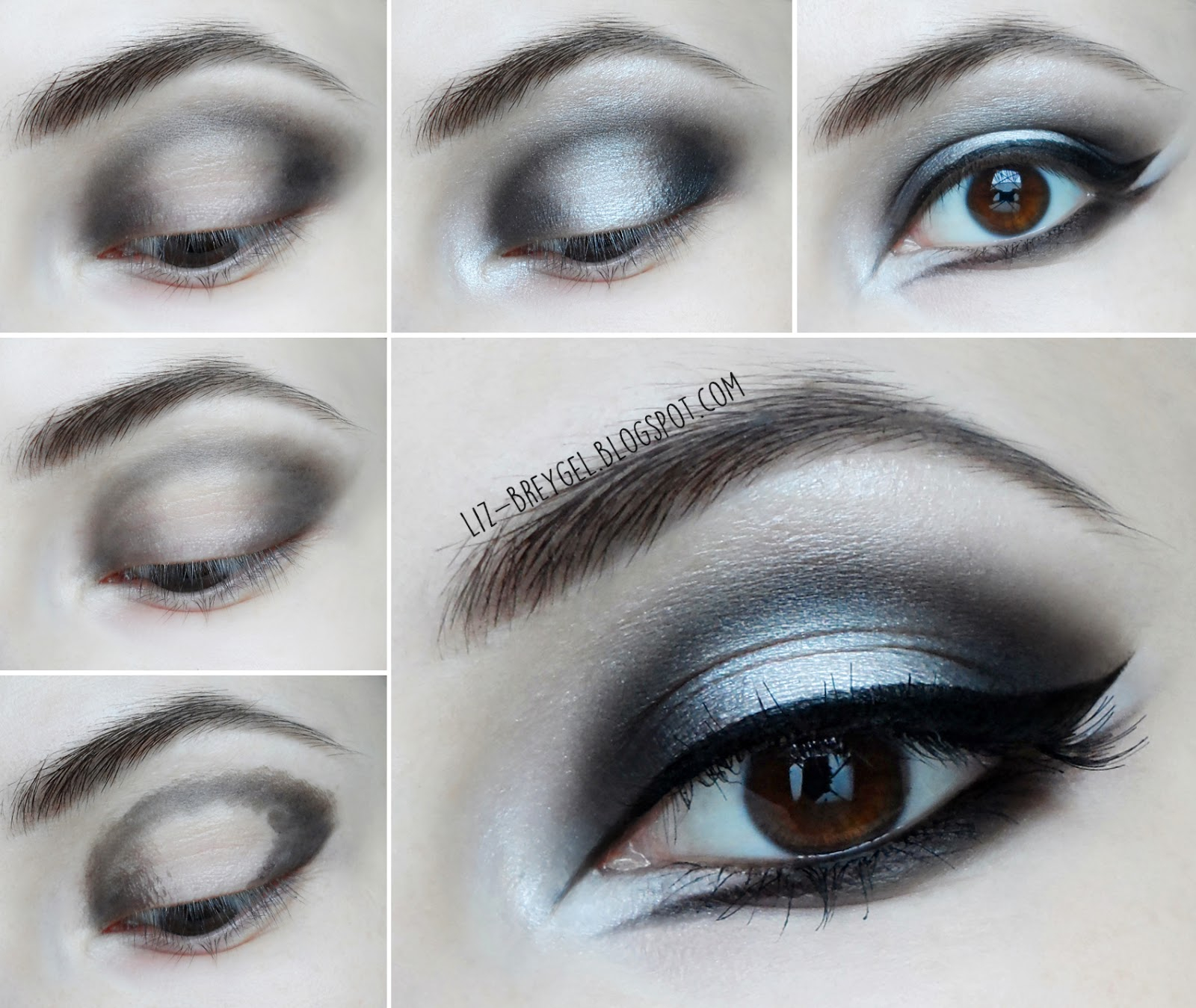 Cool Black Eye Makeup Gothic Makeup Step Step Tutorial
