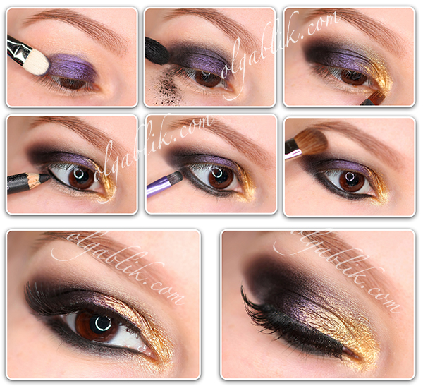 Cool Eye Makeup Step By Step Golden Smokey Eye Makeup Step Step Tutorial Olga Blik