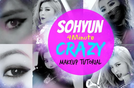 Crazy Eye Makeup Tutorial Sohyun 4minute Crazy Makeup Tutorial Video Dailymotion