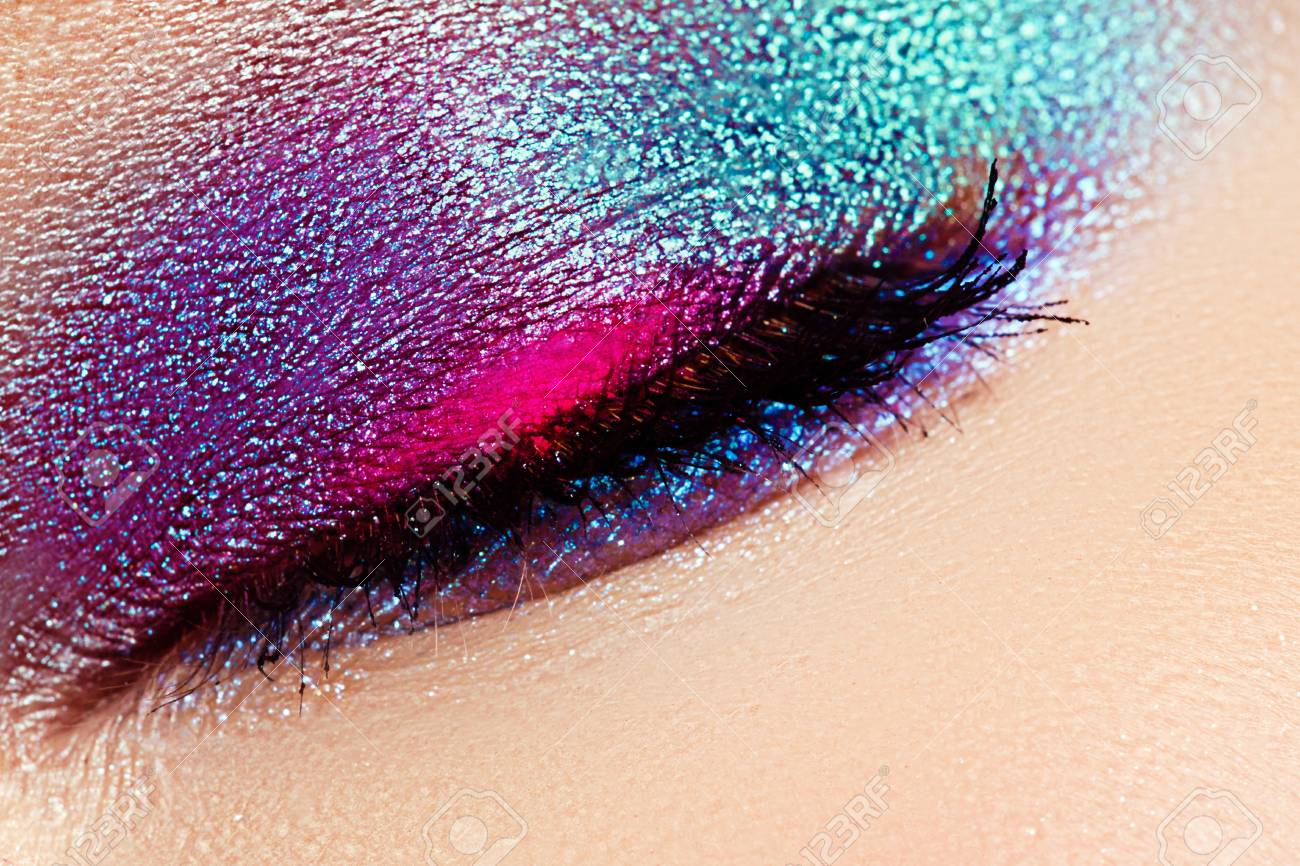 Creative Eye Makeup Beauty Cosmetics And Makeup Magic Eyes Look With Creative Eye