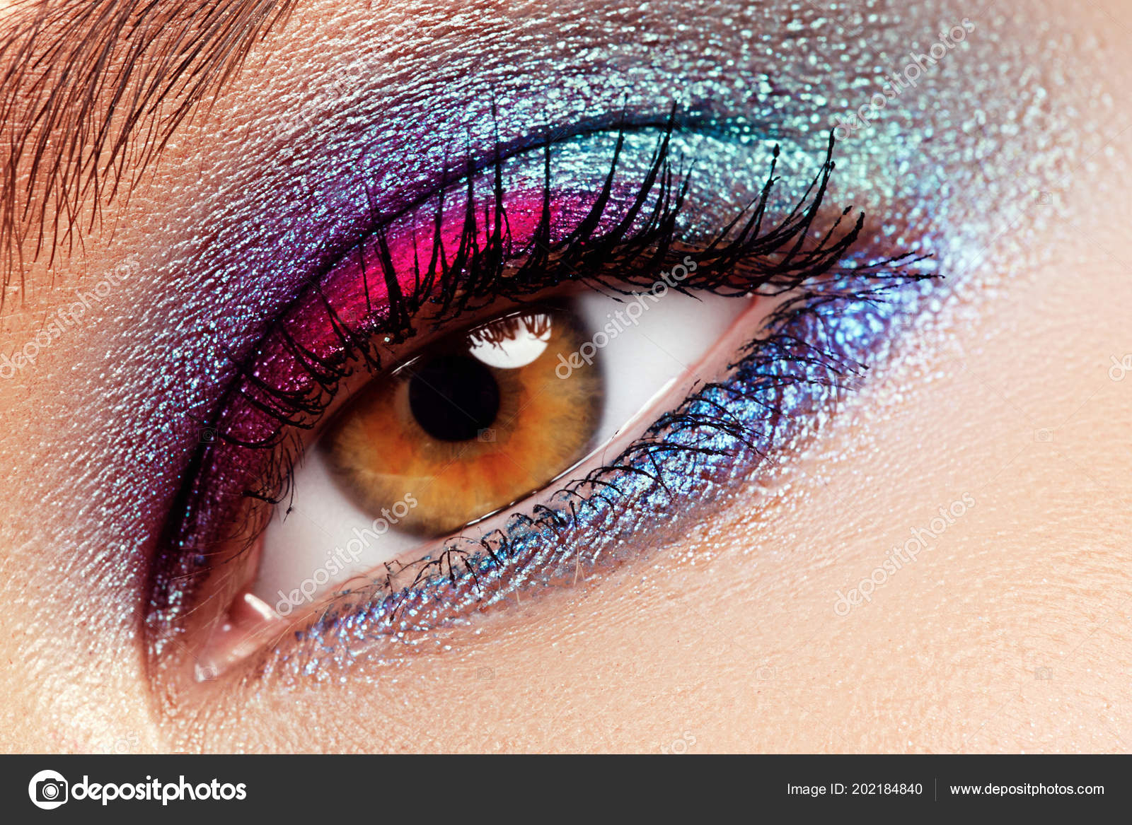 Creative Eye Makeup Beauty Cosmetics Makeup Magic Eyes Look Creative Eye Makeup Macro