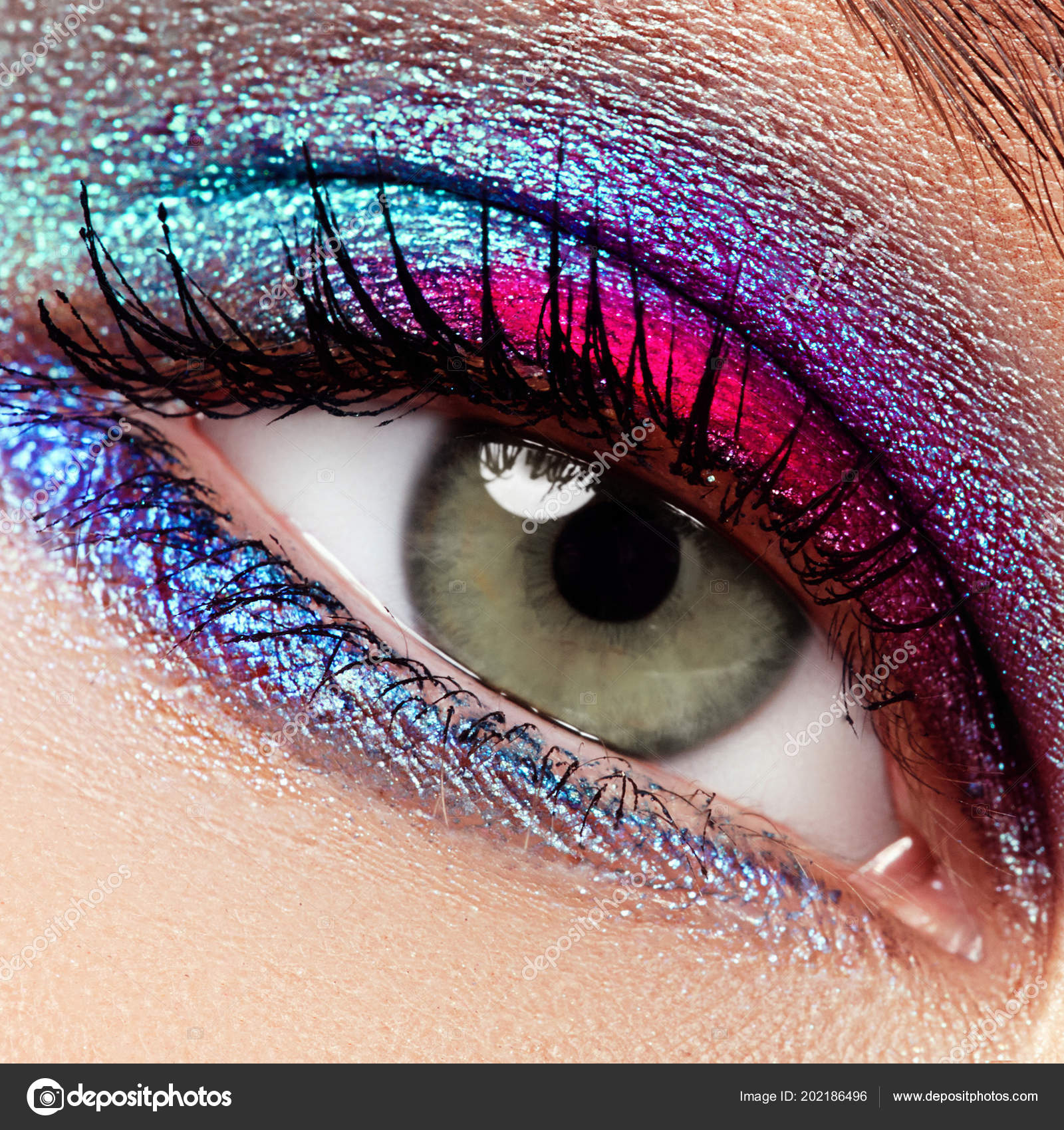 Creative Eye Makeup Beauty Cosmetics Makeup Magic Eyes Look Creative Eye Makeup Macro