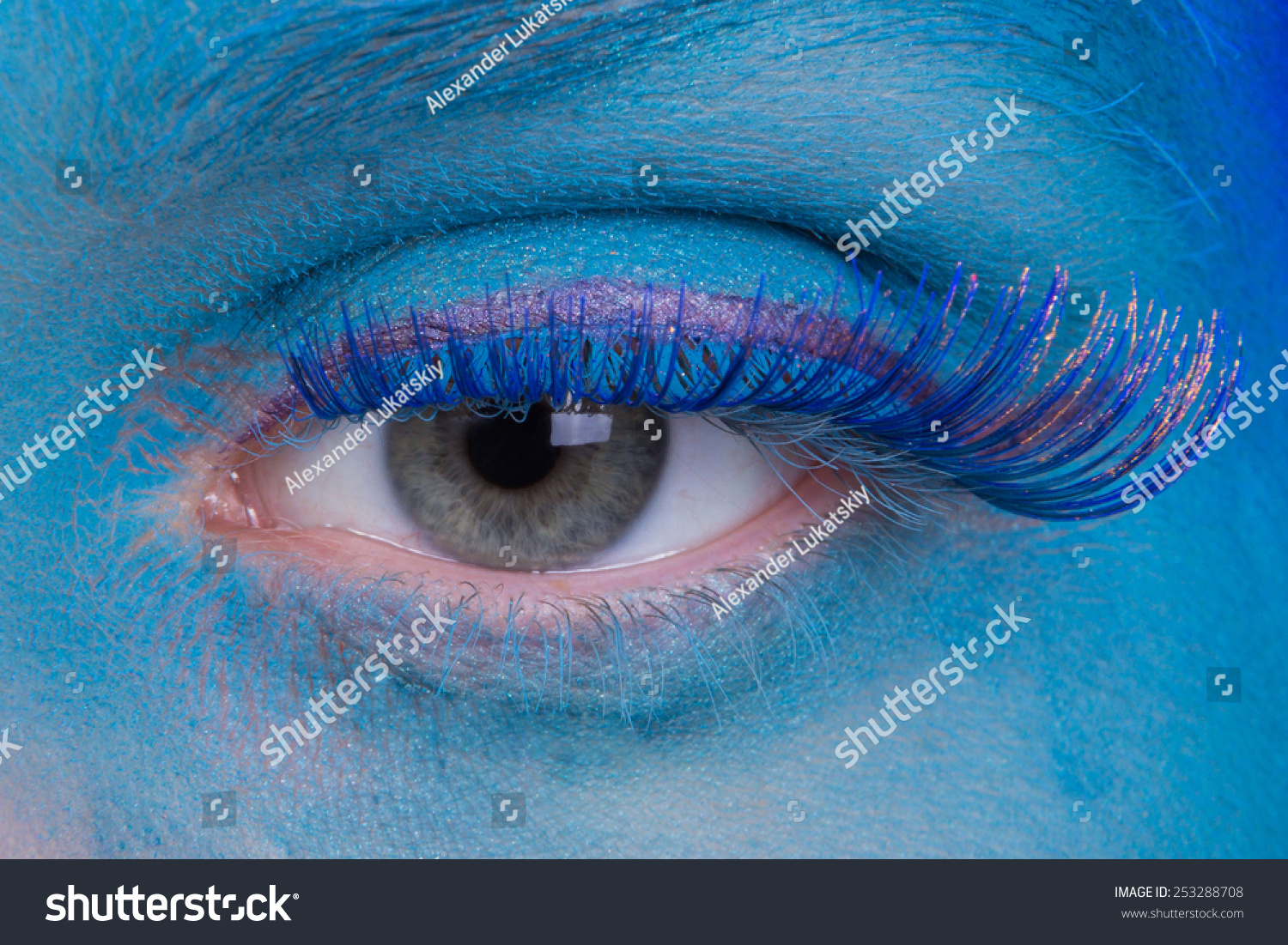 Creative Eye Makeup Eye Makeup Creative Eye Makeup False Stock Photo Edit Now