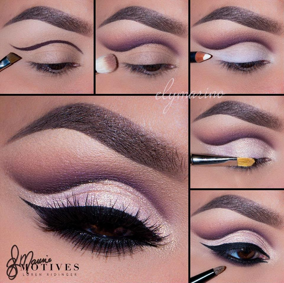 Cut Crease Eye Makeup Create This Gorgeous Cut Crease Eye Shadow Look Ely Marino Using