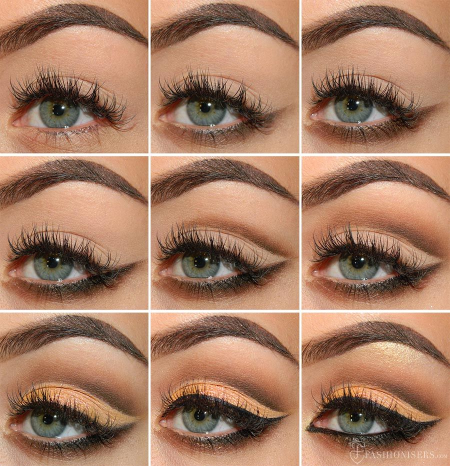 Cut Crease Eye Makeup Mellow Brown Cut Crease Eye Makeup Tutorial Eye Makeup Cut