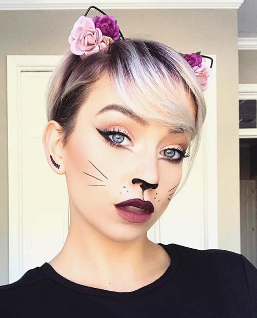 Cute Cat Eye Makeup 21 Easy Cat Makeup Ideas For Halloween Stayglam