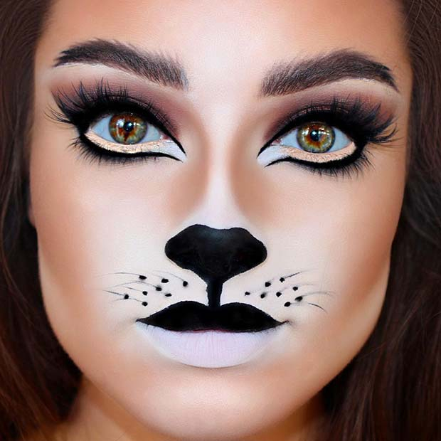 Cute Cat Eye Makeup 21 Easy Cat Makeup Ideas For Halloween Stayglam