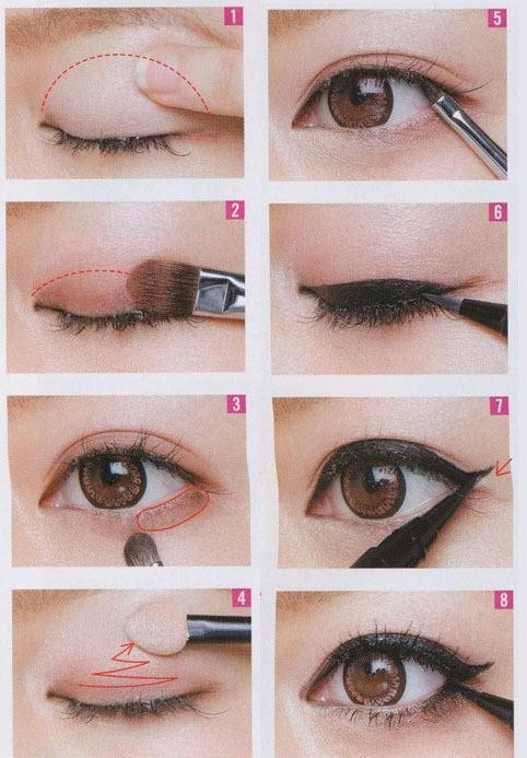 Cute Cat Eye Makeup Eye Makeup For Asian Eyes Via Tumblr On We Heart It
