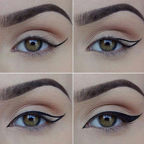 Cute Cat Eye Makeup How To Do Cat Eye Makeup Perfectly Tutorial With Pictures