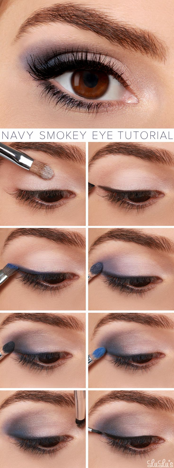 Cute Simple Makeup Ideas For Blue Eyes 25 Easy And Dramatic Smokey Eye Tutorials This Season