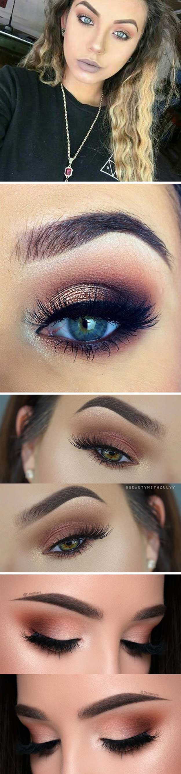 Cute Simple Makeup Ideas For Blue Eyes 35 Wedding Makeup For Blue Eyes The Goddess