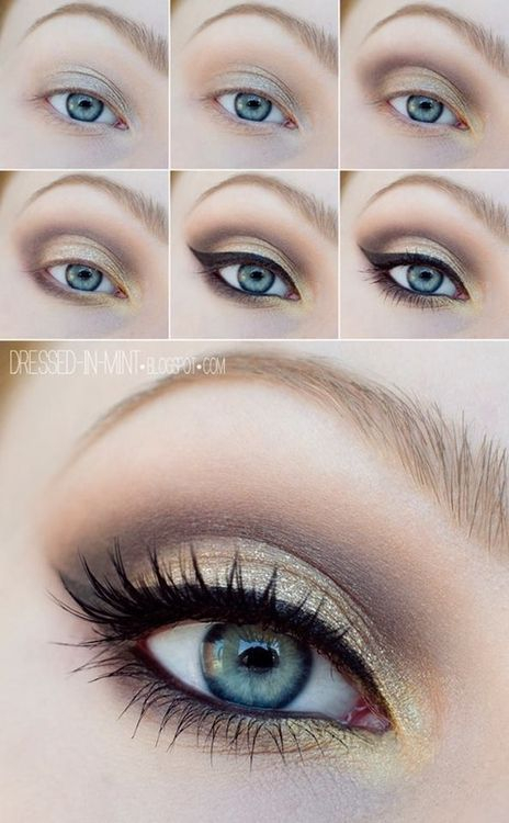 Dark Eye Makeup Step By Step 10 Quick Easy Step Step Smokey Eye Makeup Tutorials 2019