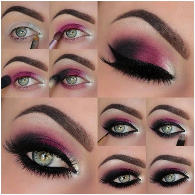 Dark Eye Makeup Step By Step 13 Glamorous Smoky Eye Makeup Tutorials For Stunning Party Night