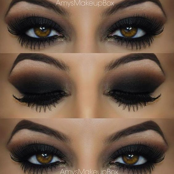 Dark Eye Makeup Step By Step 20 Easy Step Step Smokey Eye Makeup Tutorials For Beginners