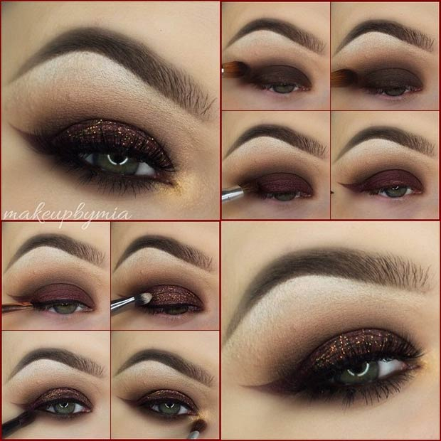Dark Eye Makeup Step By Step 21 Glamorous Smokey Eye Tutorials Stayglam