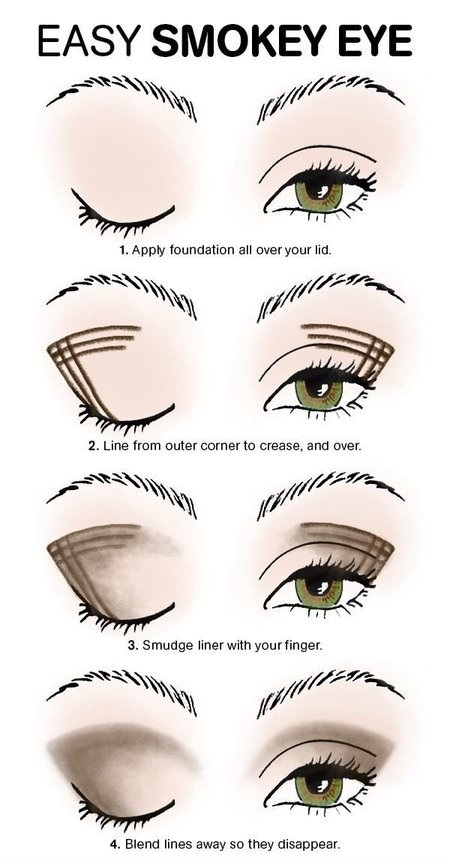 Dark Eye Makeup Step By Step How To Do Smokey Eye Makeup Step Step With Pictures