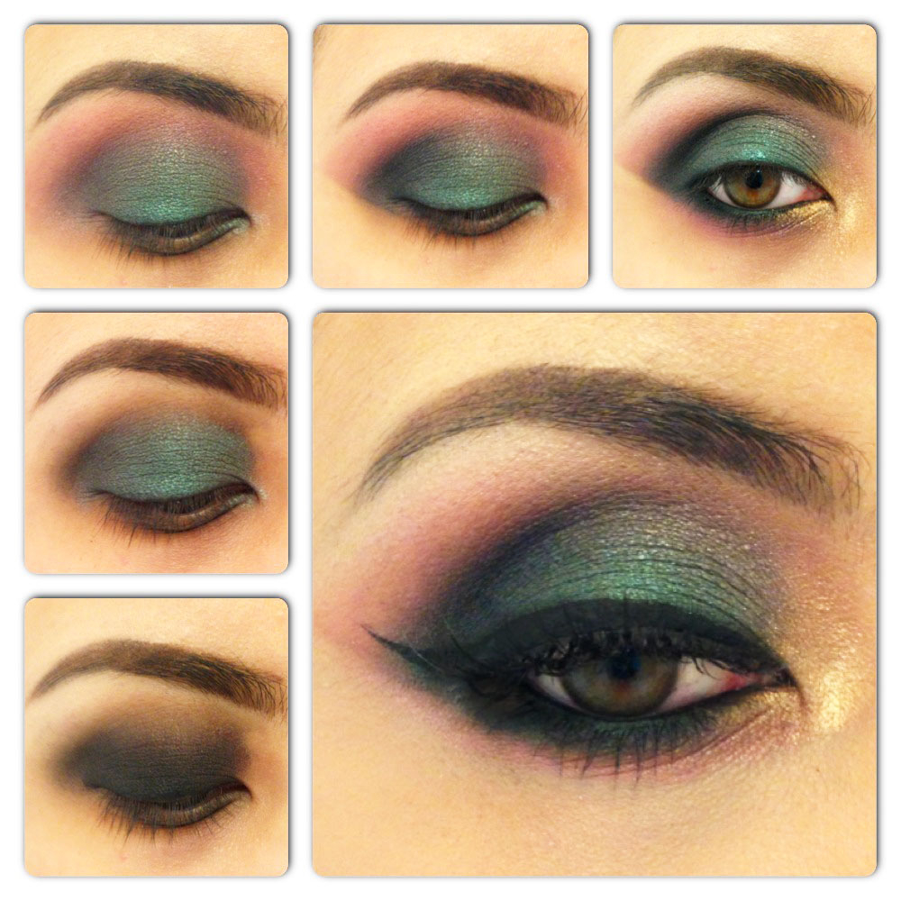 Dark Shadow Eye Makeup How To Do A Smokey Eye Makeup For Green Eyes Stylewile