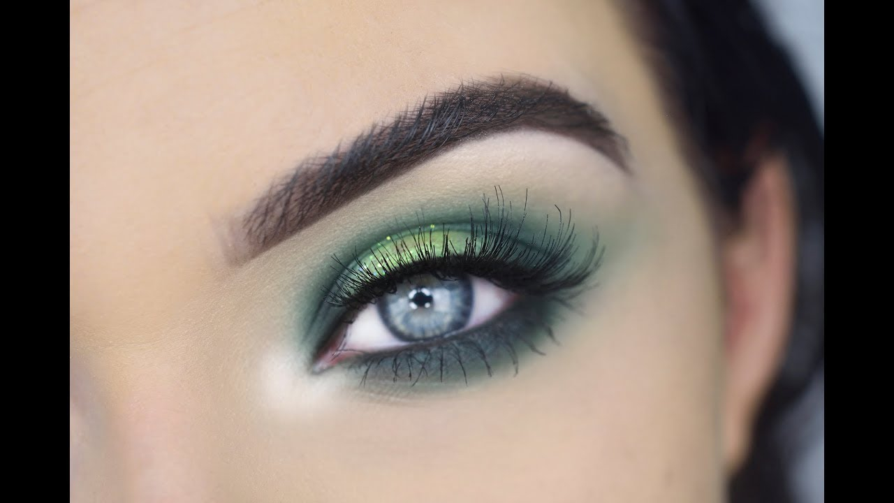 Day Eye Makeup Green St Patricks Day Eye Makeup Tutorial Morphe 35b Youtube