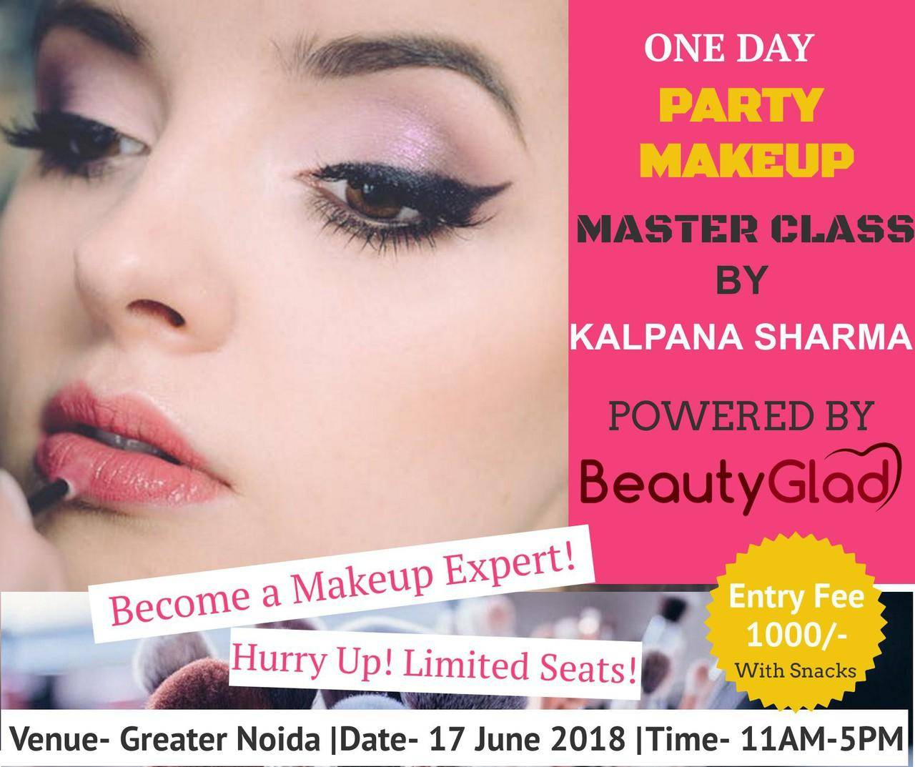 Day Party Eye Makeup 1 Day Party Makeup Workshop Kalpana Sharma At Delhi Events