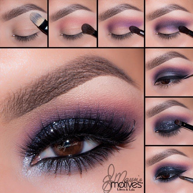 Deep Purple Eye Makeup 13 Glamorous Smoky Eye Makeup Tutorials For Stunning Party Night