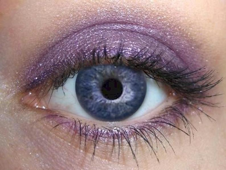 Deep Purple Eye Makeup Purple Eyeshadow Eye Shadow Long Lasting 24 Hour Natural Etsy