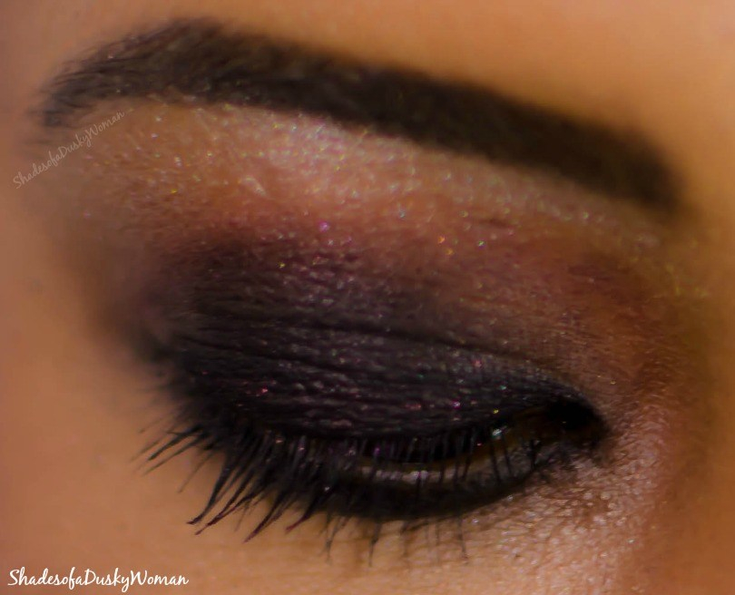 Deep Purple Eye Makeup Purple With A Dash Of Sparkle Deep Purple Smokey Eye Makeup Look