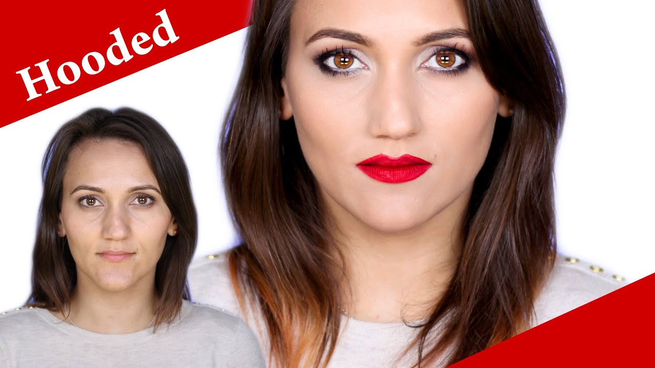 Deep Set Hooded Eyes Makeup Hooded Deep Set Hazel Eyes Makeup Tutorial For A Night Out Youtube