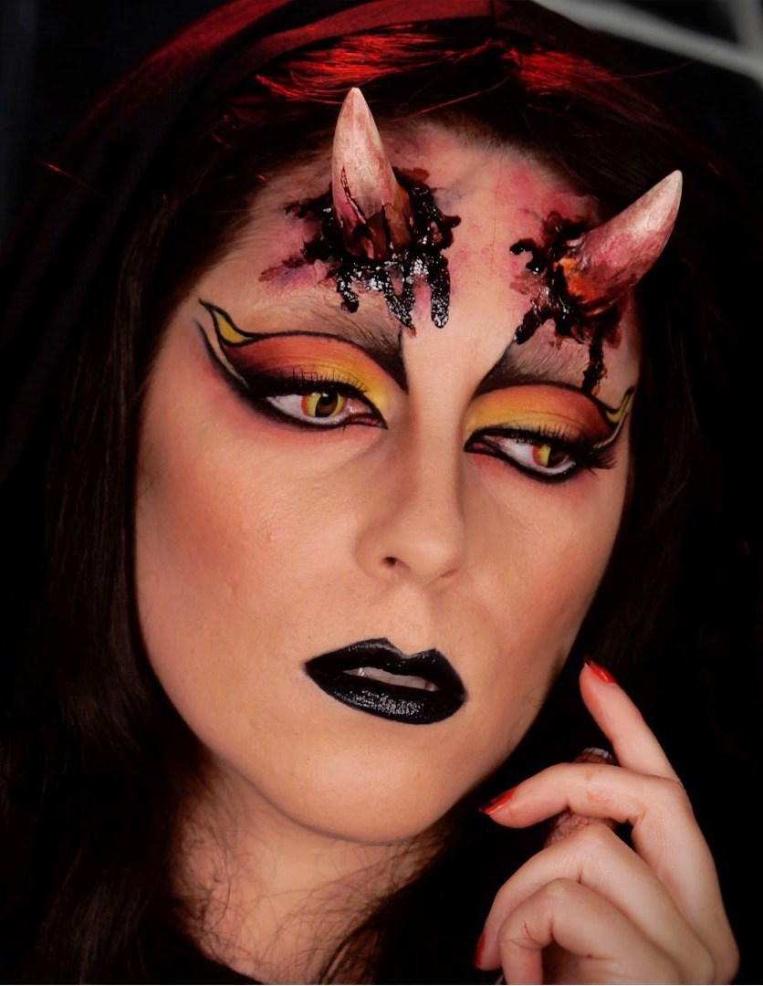 Devil Costume Eye Makeup Devil Halloween Makeup Ideas For Perfect Halloween Look A Diy Projects