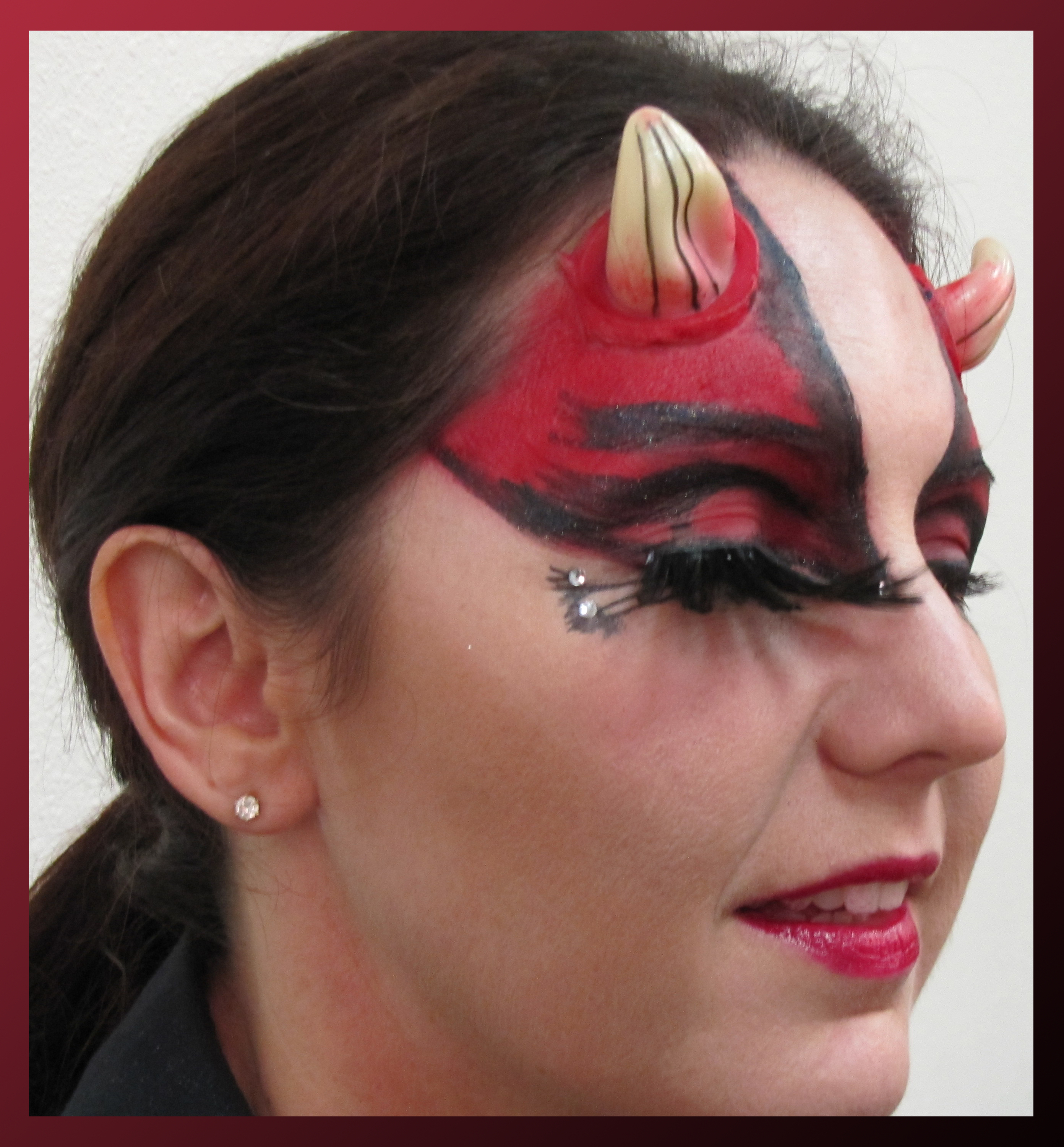 Devil Costume Eye Makeup The Deviant Devil Scentsa