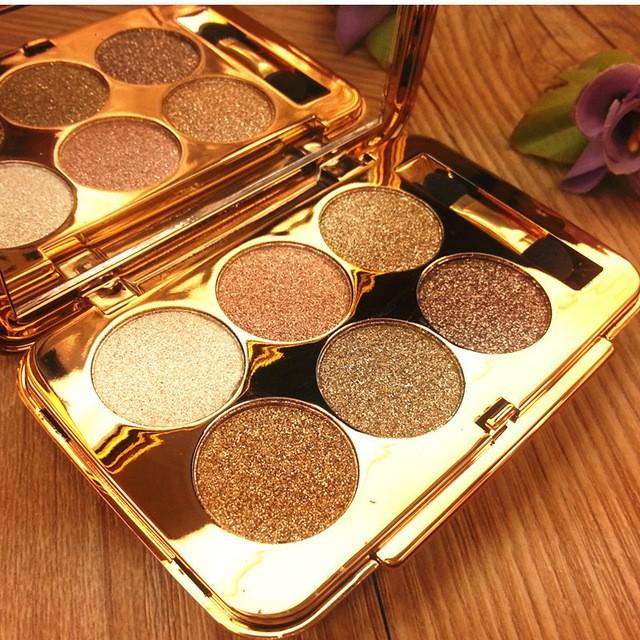 Diamond Eye Makeup 6colors Flash Diamond Eyeshadow Nude Makeup Pallete Waterproof