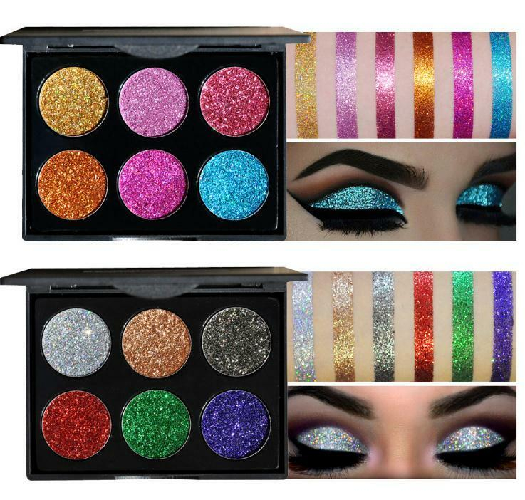 Diamond Eye Makeup Eyeshadow Platte Makeup Glitter Sparkle Powder Shimmer Diamond Eye