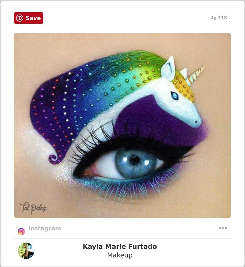 Different Eye Makeup Designs Picasso Would Totally Approve Of These Eye Shadow Designs