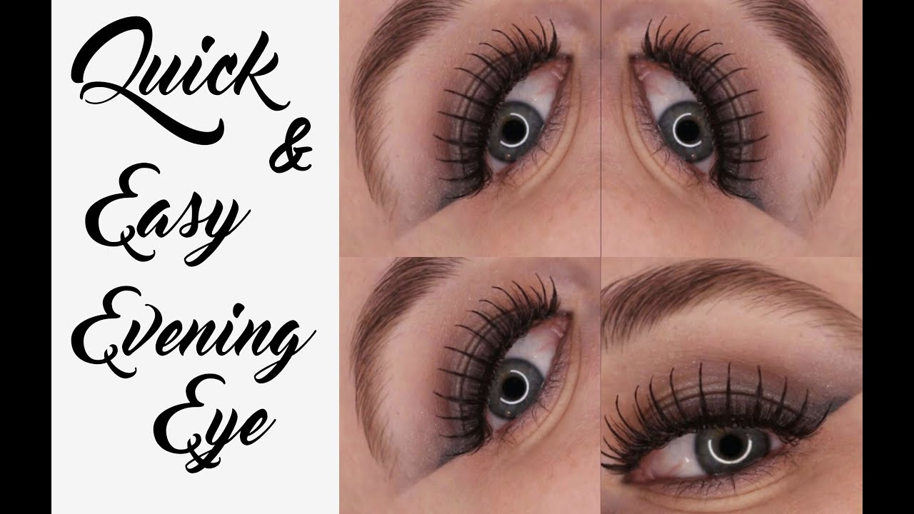 Easy Evening Eye Makeup Quick And Easy Eveningparty Eye Makeup Tutorial Youtube