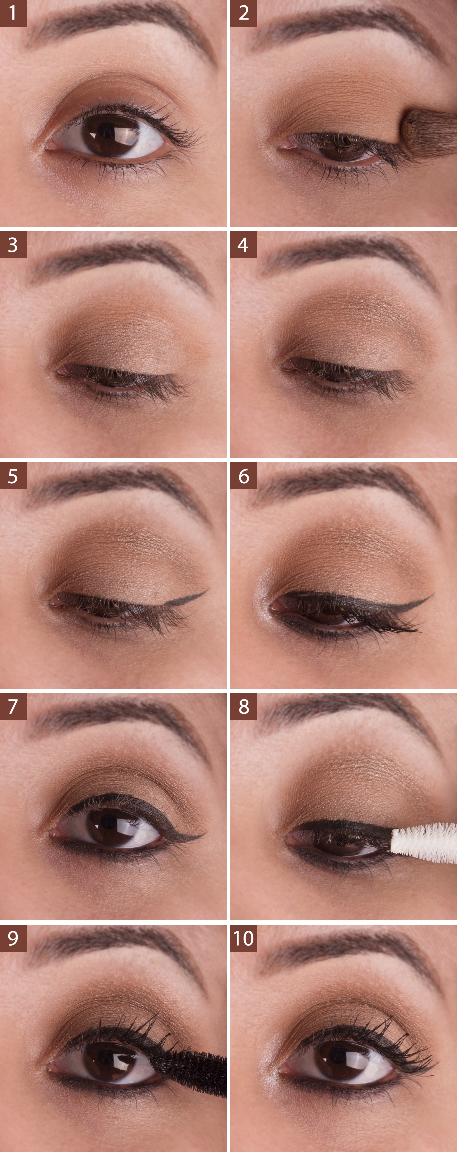 Easy Eye Makeup Easy Eye Makeup Tutorial Create A Classic Cat Eye In 3 Minutes